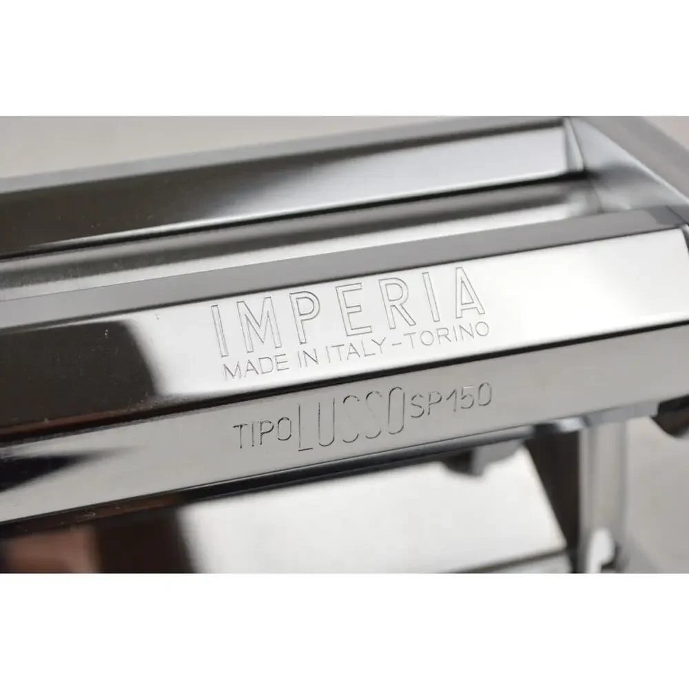 Imperia SP-150 Pasta Maker Italian Fresh Pasta Machine Roller Cutter Manual